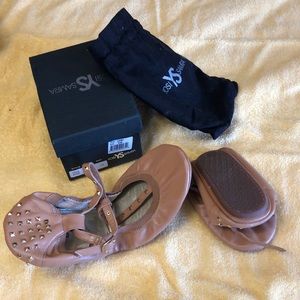 Yosi Samra foldable ballet flat, never worn